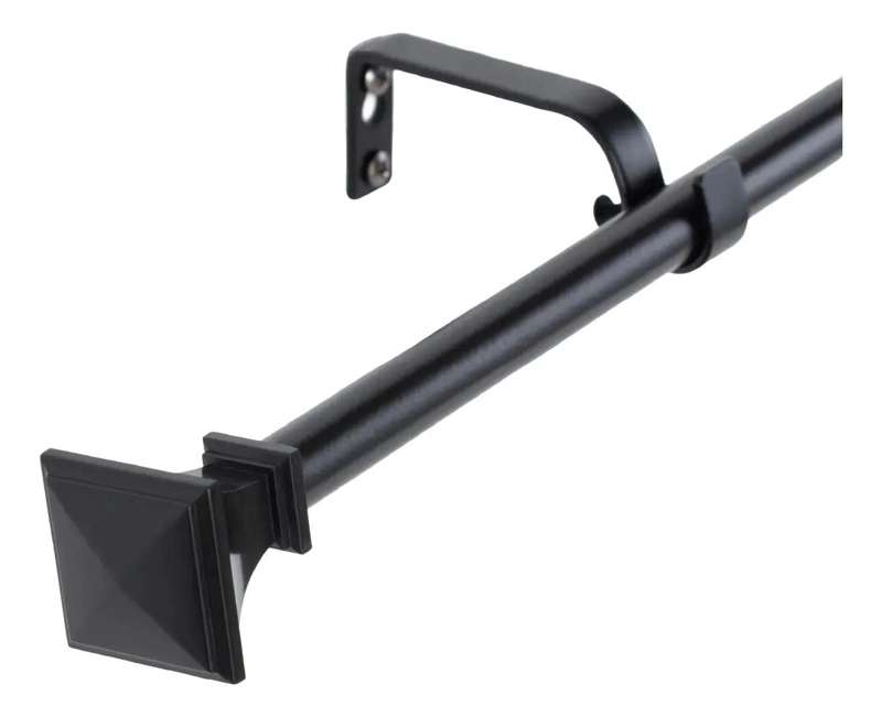 SET EXTENSIBLE DE BARRA PARA CORTINA AJUSTABLE 70 A 120 CM - 1