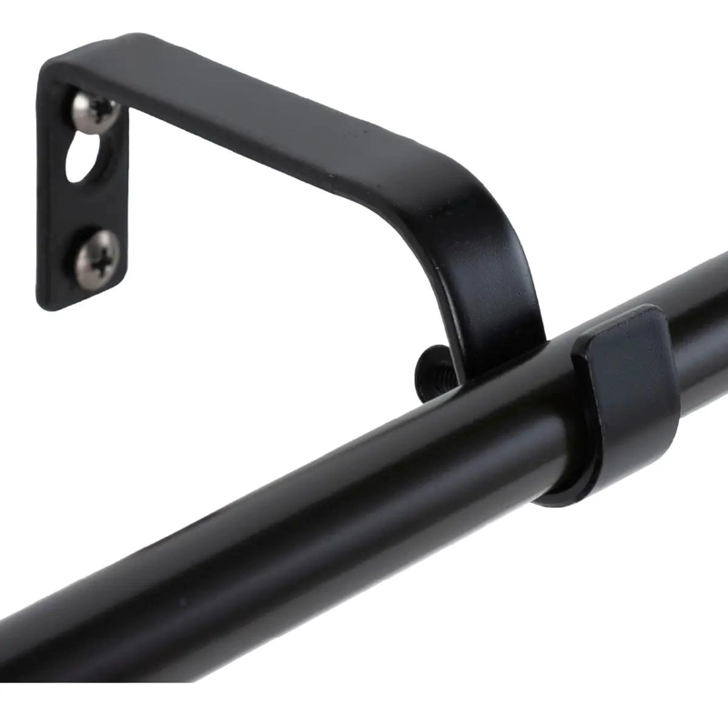 SET EXTENSIBLE DE BARRA PARA CORTINA AJUSTABLE 70 A 120 CM - 4