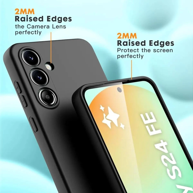 CARCASA SLIM DE SILICONA PARA SAMSUNG GALAXY S24 FE 5G 2024 - 5