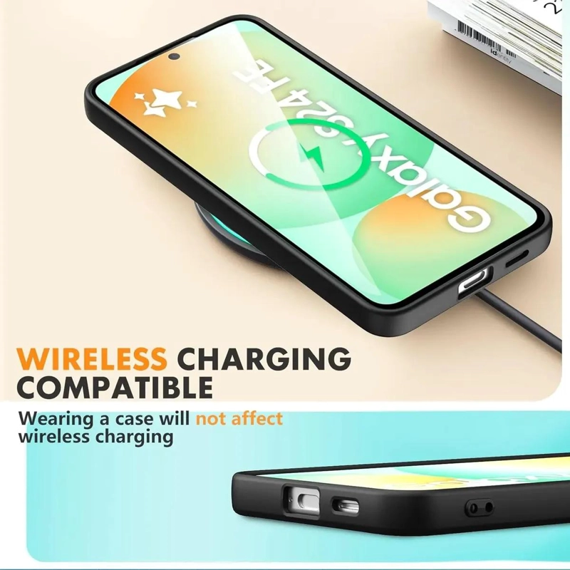 CARCASA SLIM DE SILICONA PARA SAMSUNG GALAXY S24 FE 5G 2024 - 7