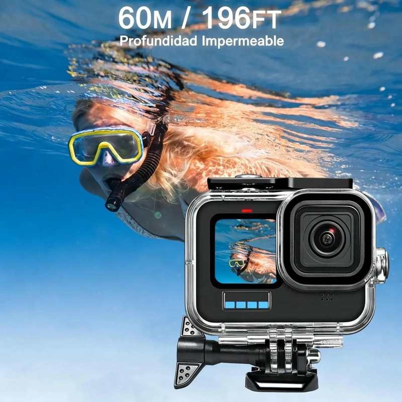 FUNDA IMPERMEABLE PARA CAMARA DE ACCION HASTA 60 METROS - 2