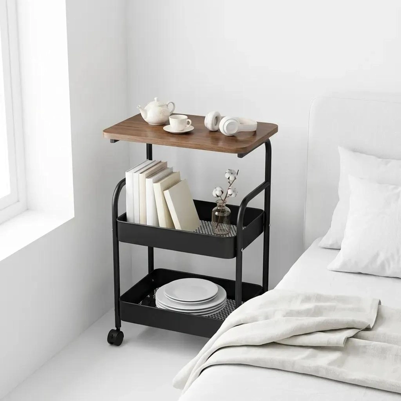 CARRITO ORGANIZADOR DE COCINA CON 3 NIVELES Y RUEDAS - 6