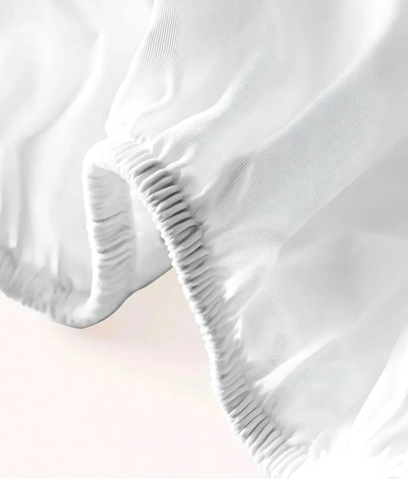 SABANA BAJERA AJUSTABLE 1.5 PLAZAS 105X190CM COLOR BLANCO - 2