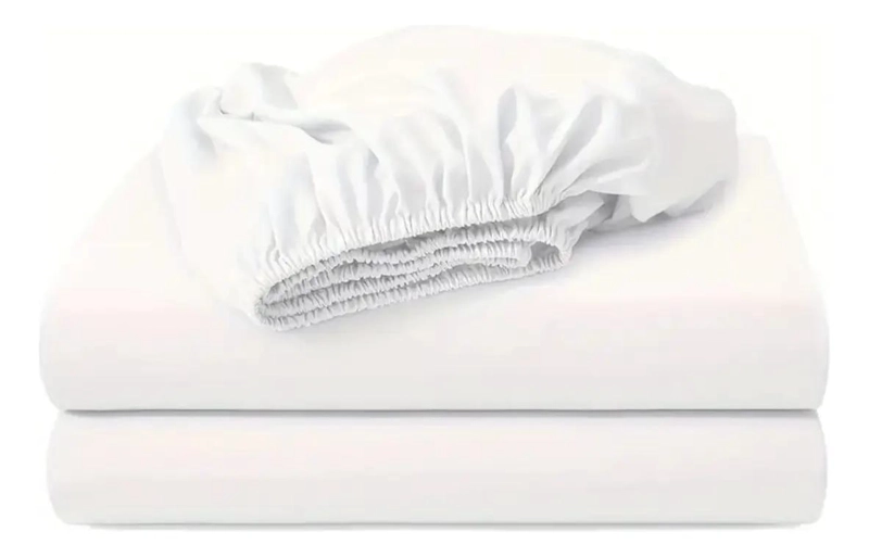 SABANA BAJERA AJUSTABLE 1.5 PLAZAS 105X190CM COLOR BLANCO - 5