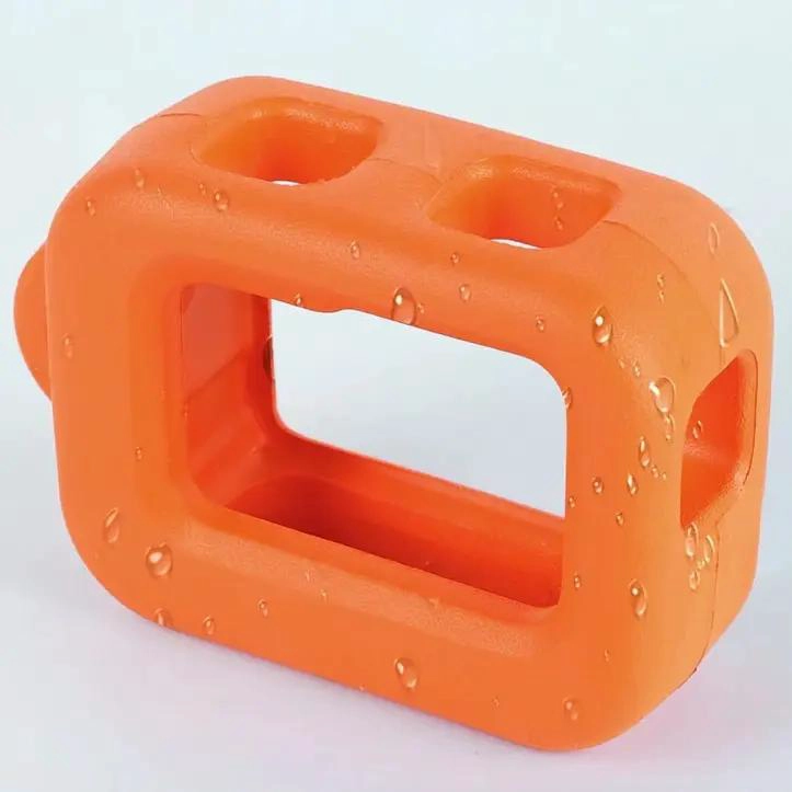 FUNDA FLOTANTE NARANJA PARA CAMARAS DE ACCION - 5