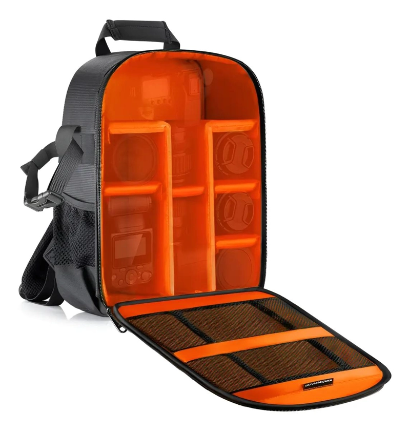 MOCHILA PROTECTORA PARA CAMARAS RE FLEX Y ACCESORIOS - 1
