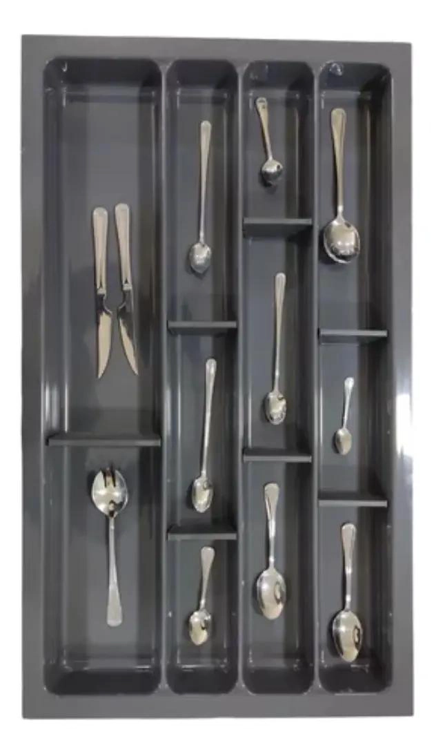 ORGANIZADOR DE CUBIERTOS DE 90 CM CON DIVISORES AJUSTABLES - 1