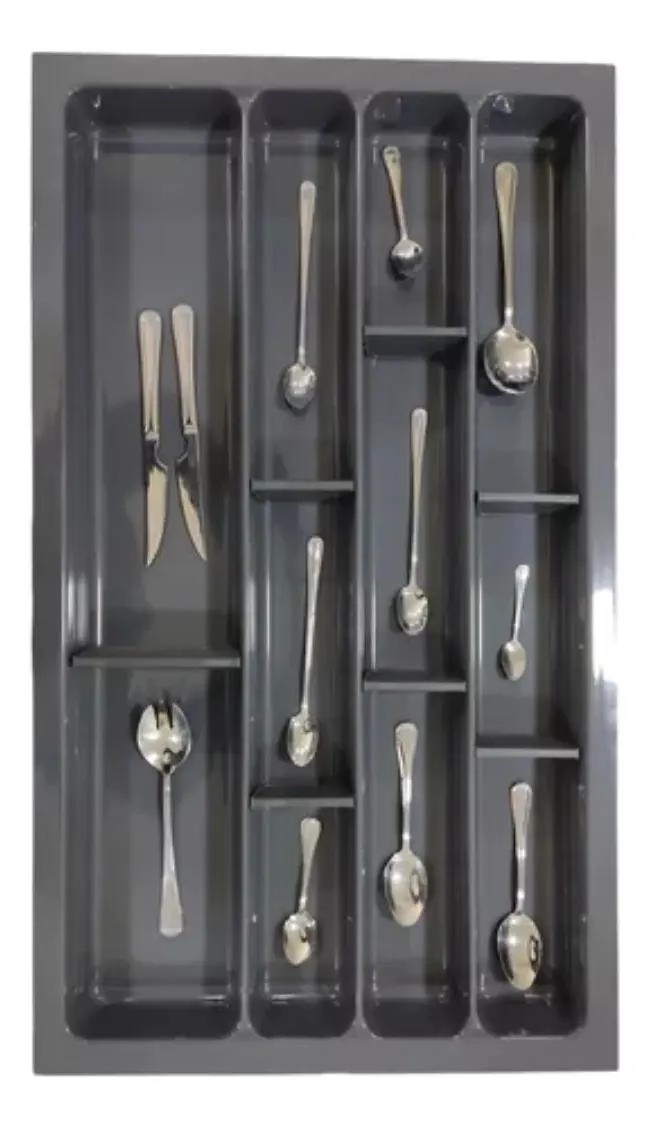ORGANIZADOR DE CUBIERTOS DE 90 CM CON DIVISORES AJUSTABLES - 2