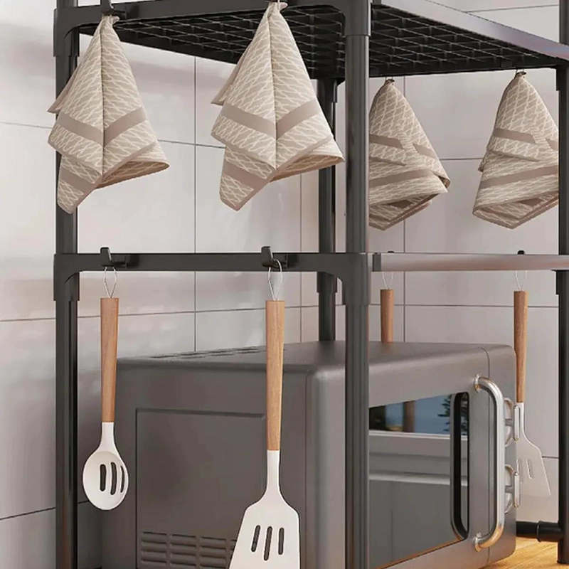 ESTANTE ORGANIZADOR DE COCINA PARA HORNO MICROONDAS - 10