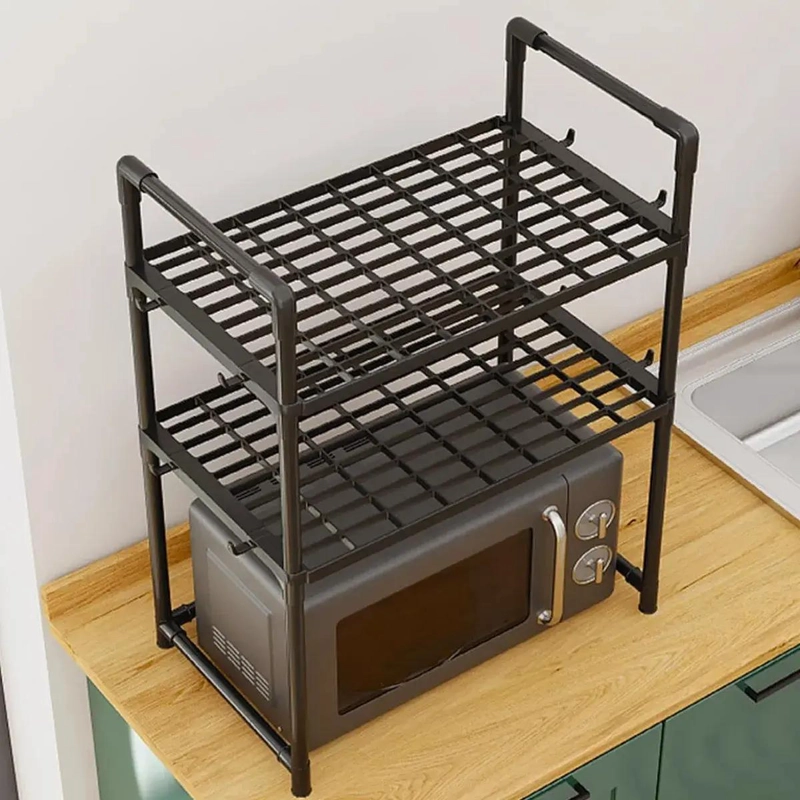 ESTANTE ORGANIZADOR DE COCINA PARA HORNO MICROONDAS - 8