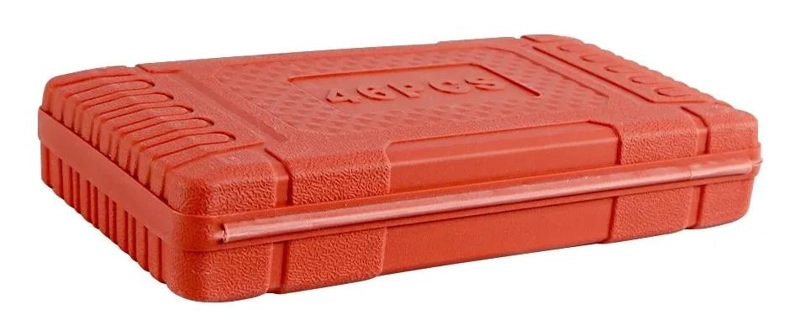 JUEGO DE HERRAMIENTAS MECANICAS 46 PIEZAS CON DADOS Y LLAVES - 9