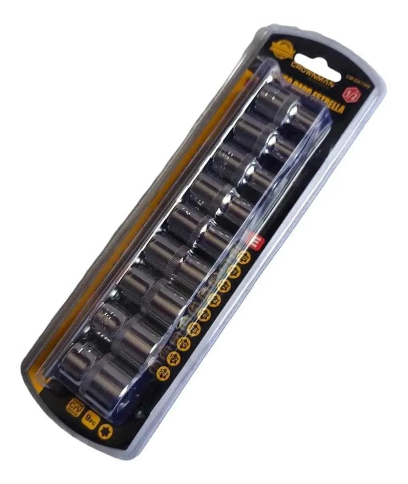 KIT SET JUEGO DADOS ESTRELLAS 9 PIEZAS - 1
