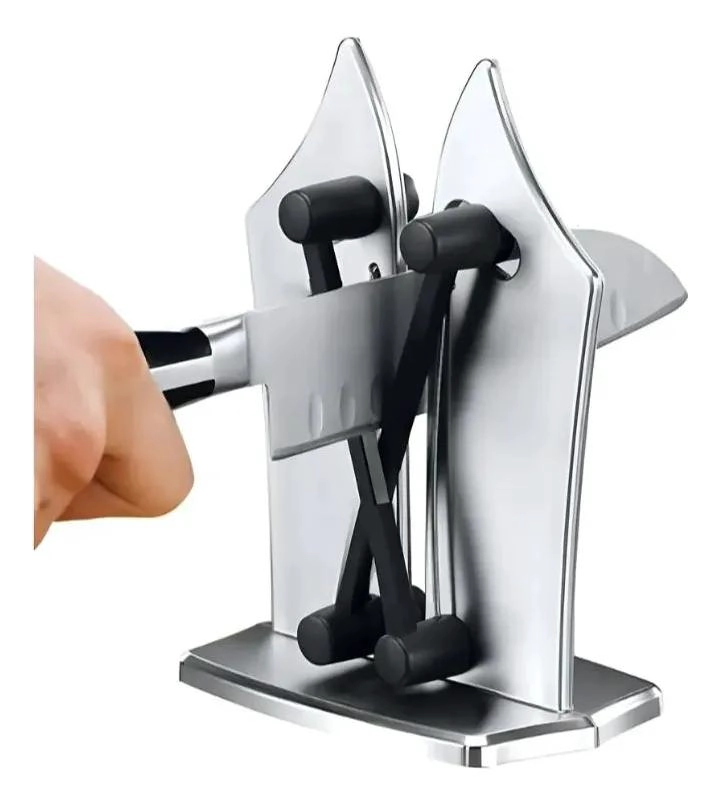 AFILADOR MANUAL DE CUCHILLOS CON BASE DE VENTOSA - 1