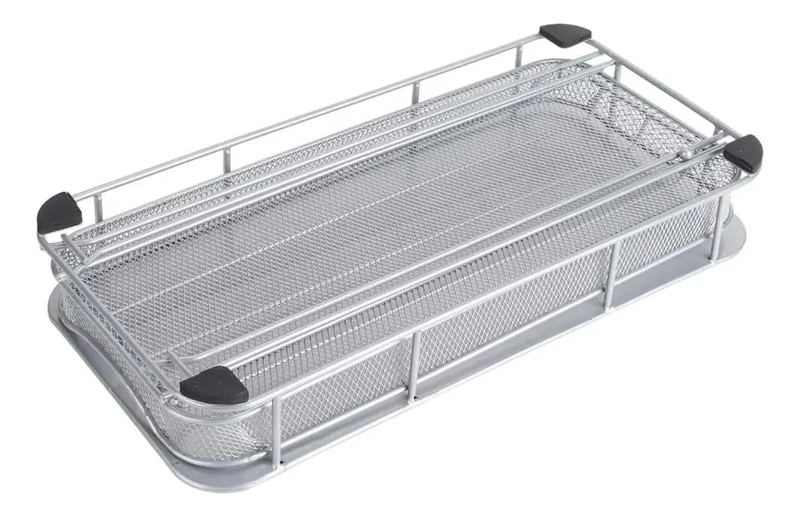 ORGANIZADOR DE CAPSULAS DE CAFE  PARA 40 UNIDADES COLOR PLATEADO - 8