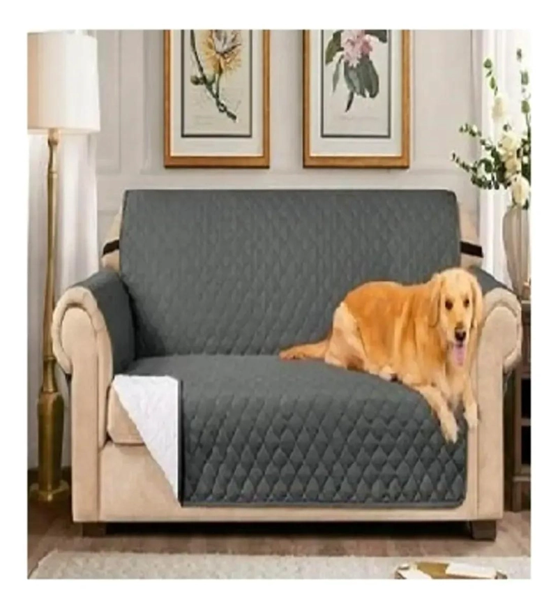 FUNDA IMPERMEABLE PARA SOFA DE 1 CUERPO CON SUJETADORES - 2