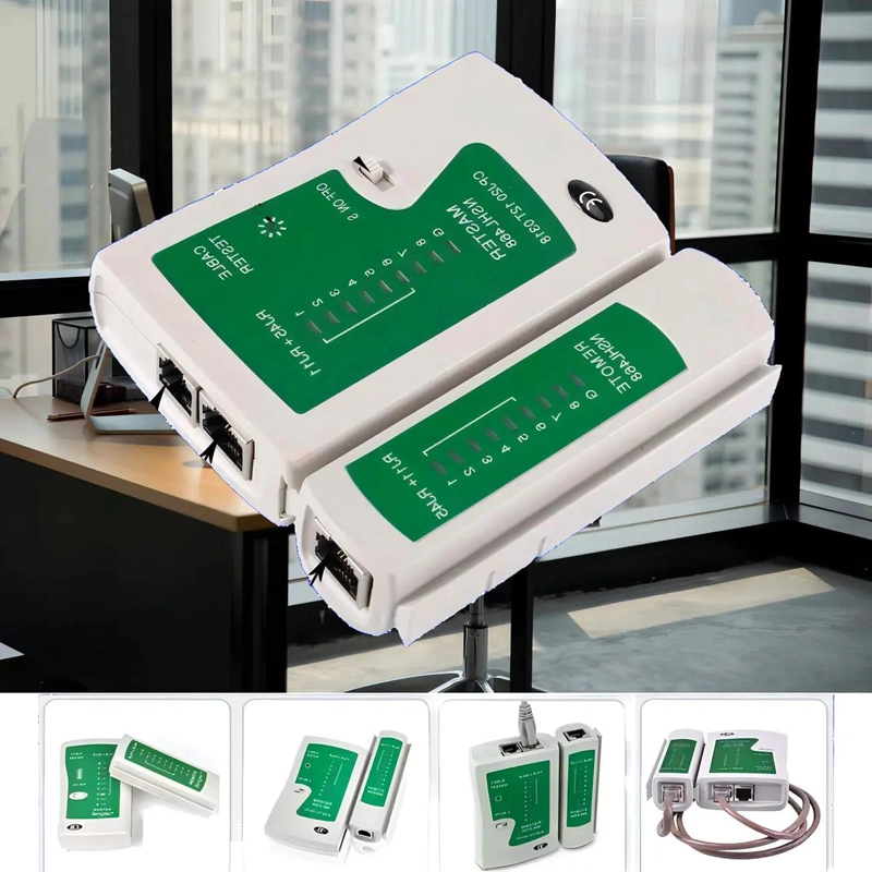KIT DE HERRAMIENTAS PARA REPARACION DE REDES Y CABLES - 6