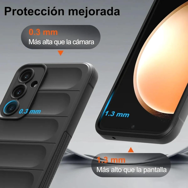 FUNDA DE SILICONA DELGADA PARA SAMSUNG GALAXY S23 FE 5G - 2