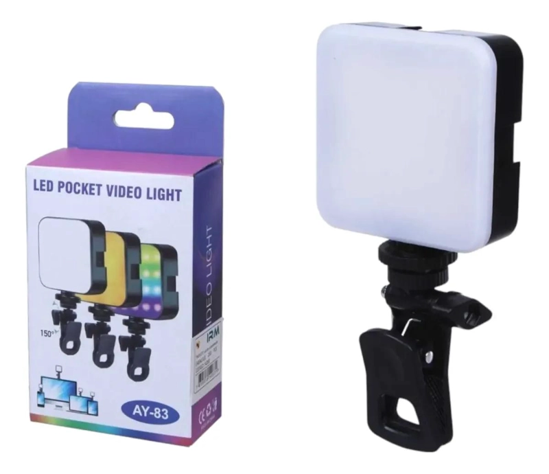 MINI LUZ LED RGB PORTATIL PARA VIDEOS Y LLAMADAS - 1
