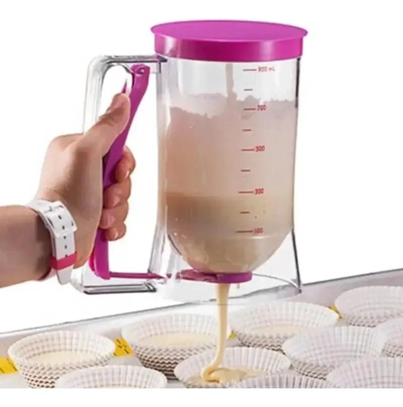 DISPENSADOR DE MEZCLAS PARA REPOSTERIA 900ML IDEAL PARA POSTRES - 1