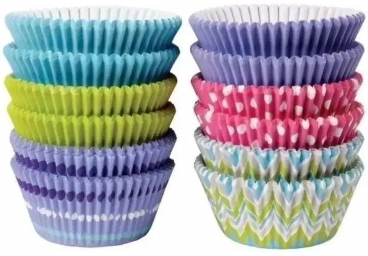 PACK DE 300 CAPSULAS PARA HORNEAR CUPCAKES DE COLORES VARIADOS - 2
