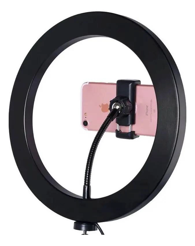 ARO DE LUZ LED DE 26 CM CON TRIPODE DE 2 METROS - 3