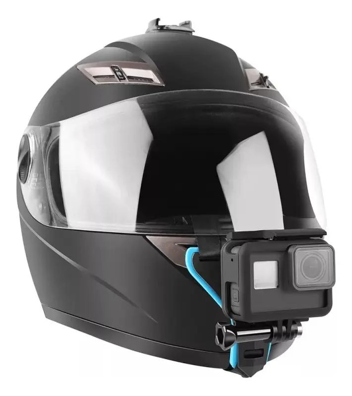 SOPORTE DE CASCO PARA CAMARA DE ACCION AJUSTABLE - 1
