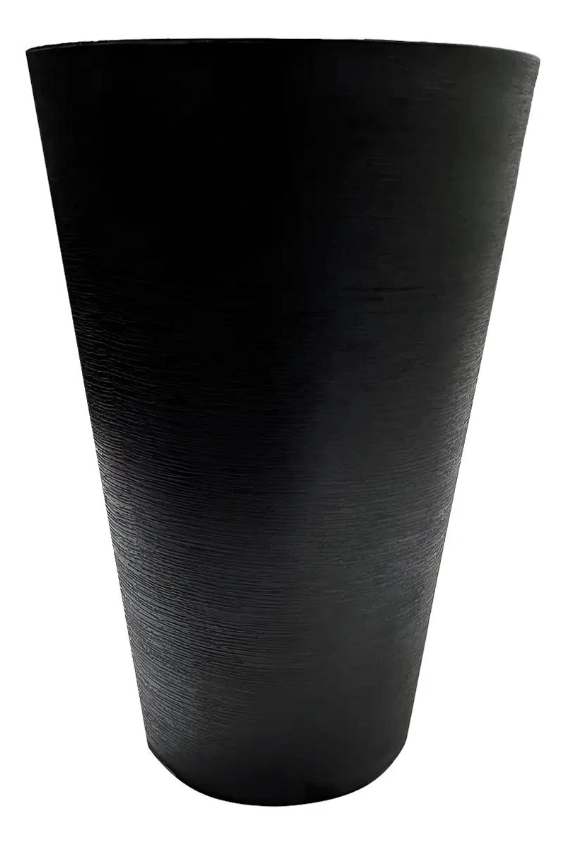 MACETERO CONICO DE PLASTICO PARA PLANTAS DE 38 CM - 2