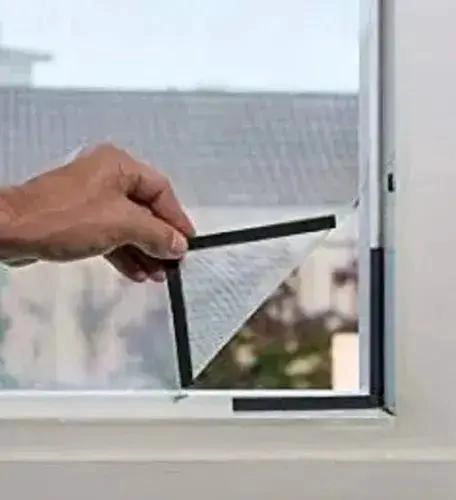 CORTINA MALLA IMANTADA PARA VENTANA 150X180 CM - 4