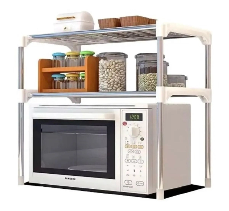 ESTANTE ORGANIZADOR DE COCINA PARA MICROONDAS Y ACCESORIOS - 2