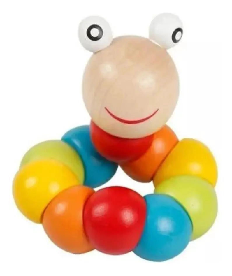 PACK DE 4 JUGUETES DIDACTICOS DE MADERA PARA BEBE S - 3