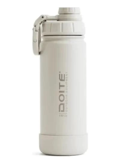 BOTELLA TERMO DE ACERO INOXIDABLE 710ML COLOR BLANCO - 1