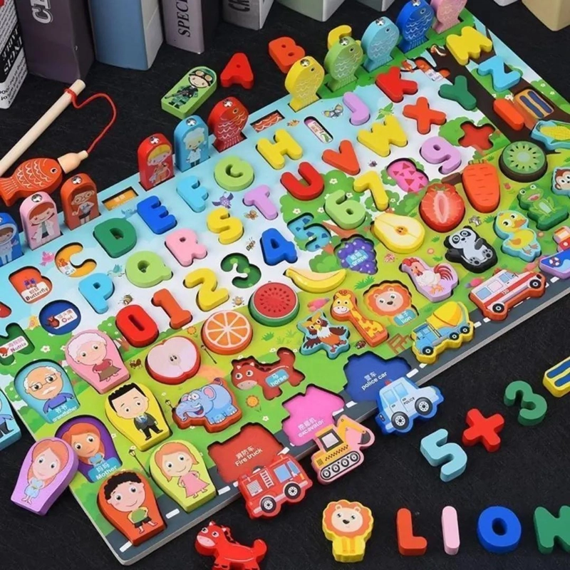 TABLERO DE ACTIVIDADES ARCOIRIS PARA APRENDIZAJE INFANTIL - 2