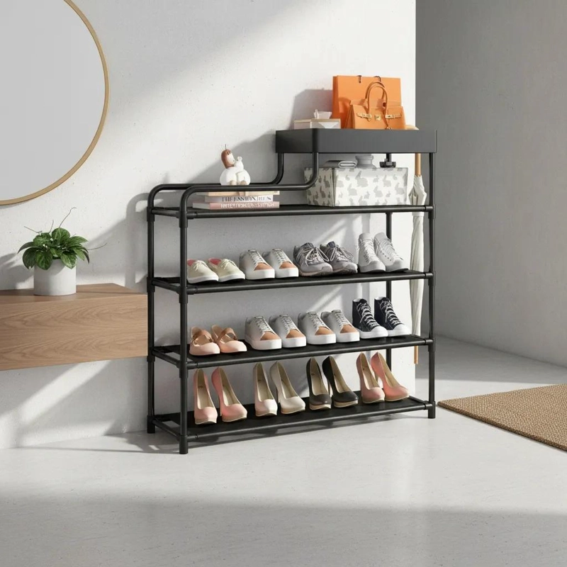 ZAPATERO METALICO ORGANIZADOR DE 5 NIVELES PARA CALZADO - 4