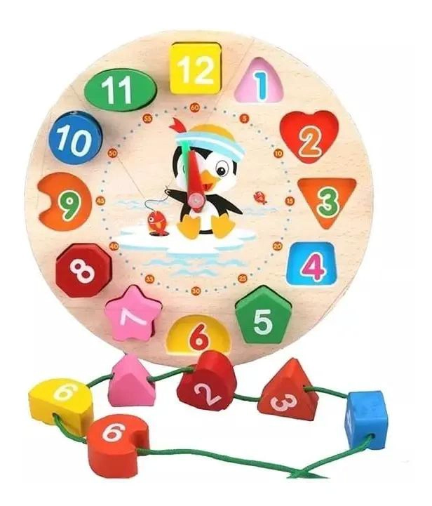 JUGUETES DIDACTICOS DE MADERA PARA NIÑOS PACK DE 6 - 8