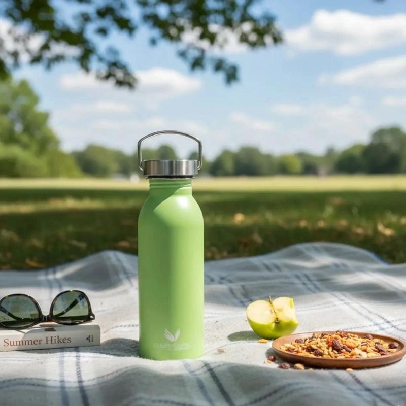 BOTELLA DE AGUA VERDE 700 ML IDEAL PARA USO DIARIO - 2