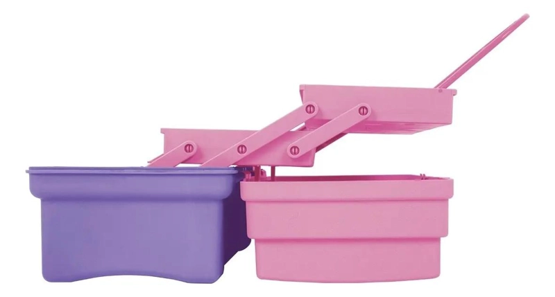 ORGANIZADOR DE COSME TICOS Y MAQUILLAJE CON ESPEJO DE 36 CM - 3