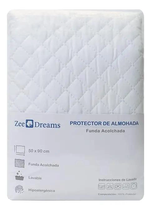 PACK DE 4 FUNDAS PROTECTORAS ACOLCHADAS PARA ALMOHADAS 50X90 CM - 2