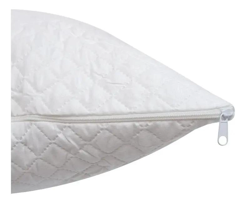 PACK DE 4 FUNDAS PROTECTORAS ACOLCHADAS PARA ALMOHADAS 50X90 CM - 3