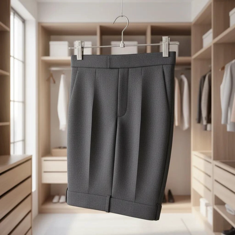 PACK DE 10 COLGADORES METALICOS CON PINZAS PARA ROPA - 3