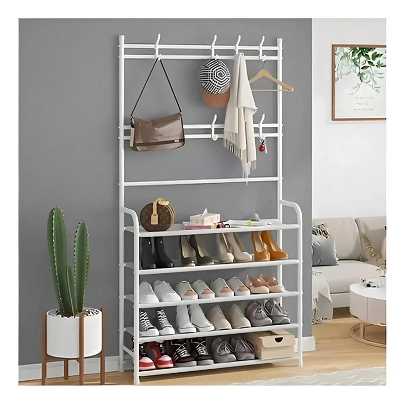 ORGANIZADOR COLGADOR MULTIFUNCIONAL 5 NIVELES PARA ZAPATOS Y ACCESORIOS - 2