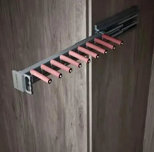 ORGANIZADOR EXTRAIBLE PARA CORBATAS Y CINTURONES CON CIERRE SUAVE - 2