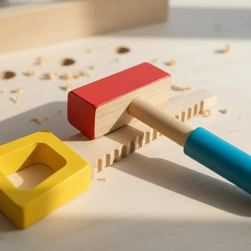 MALETA DE HERRAMIENTAS DE JUGUETE PARA NIÑOS CON MESA PLEGABLE - 5