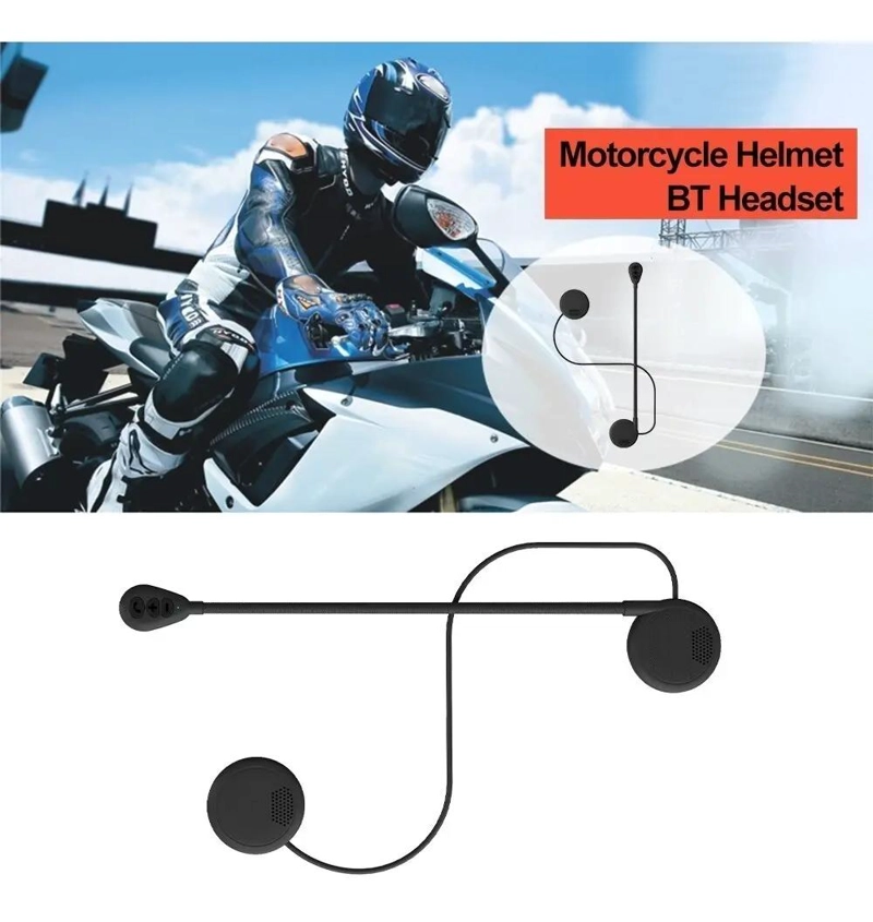 AURICULARES BLUETOOTH M5H PARA MOTOCICLISTAS CON MANOS LIBRES - 5