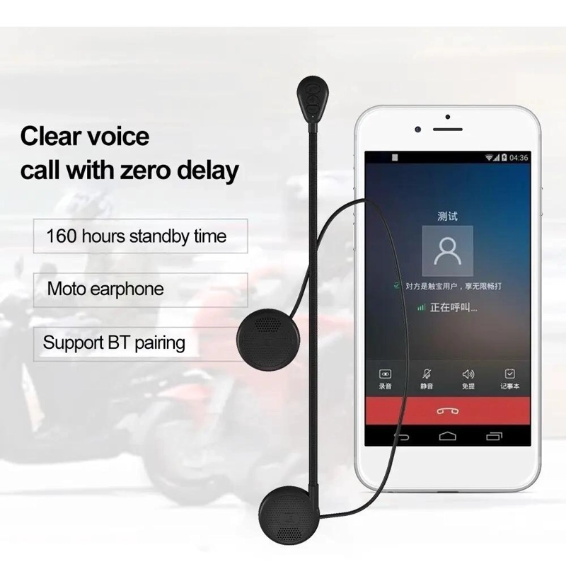 AURICULARES BLUETOOTH M5H PARA MOTOCICLISTAS CON MANOS LIBRES - 8