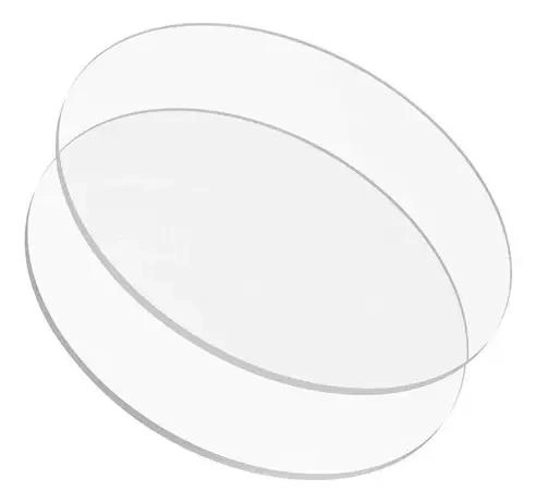 SET DE 2 DISCOS ACRILICOS PARA BORDES DE TORTAS DE 28 CM - 1