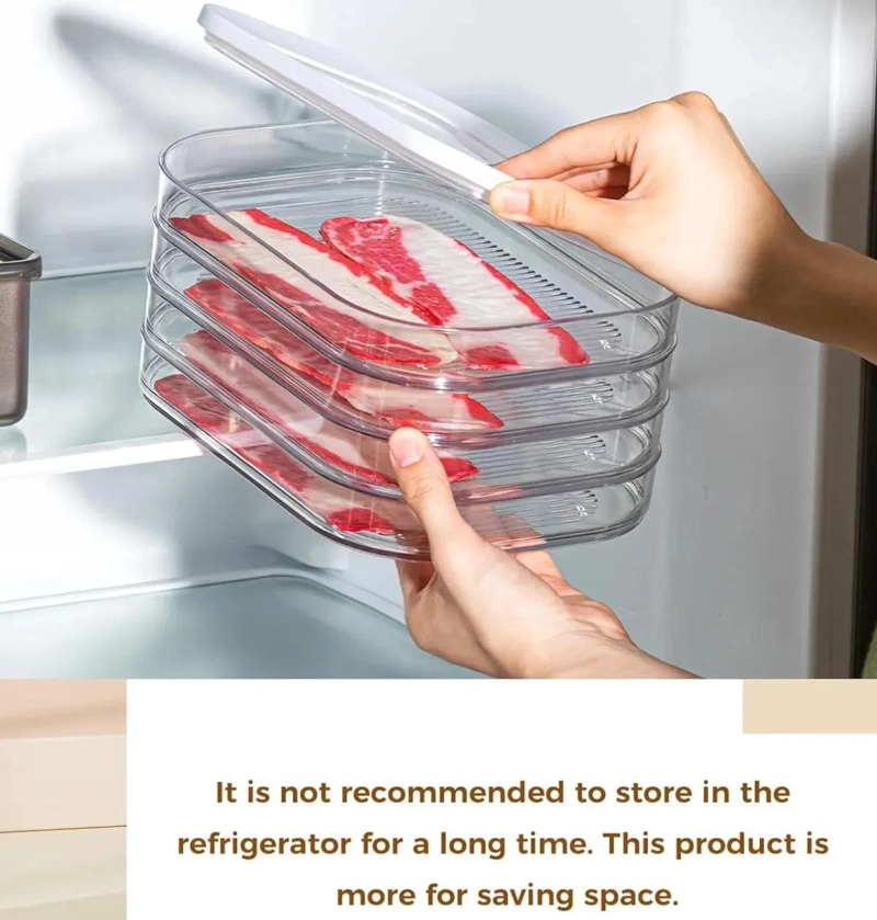 CONTENEDOR DE ALIMENTOS 4 COMPARTIMENTOS 2 LITROS CON TAPA - 3