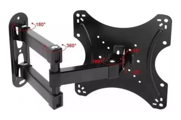 SOPORTE ARTICULADO PARA TV DE 14 A 55 PULGADAS EN COLOR NEGRO - 3