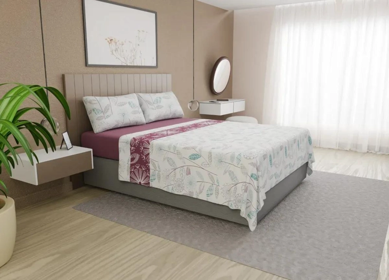 SABANAS DE POLAR ESTAMPADAS PARA CAMA DE 1,5 PLAZAS - 2