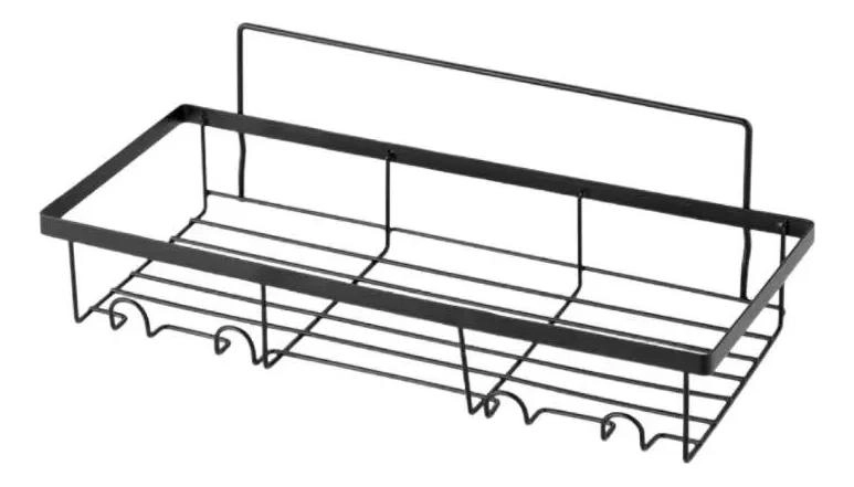 SOPORTE DE PARED PARA BAÑO SIN PERFORACION EN ACERO RESISTENTE - 4