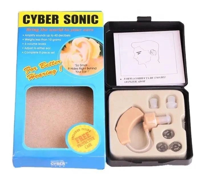 PACK DE 2 AUDIFONOS AMPLIFICADORES DE SONIDO PARA MEJORAR LA AUDICION - 6